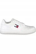 Buty sportowe męskie - Męskie buty sportowe Tommy Hilfiger białe Kolor: biały, rozmiar: 40 - miniaturka - grafika 1