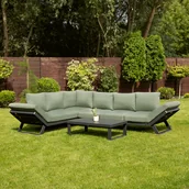 Meble ogrodowe - Narożnik TROFEO Hunter Green - FURRORE - miniaturka - grafika 1