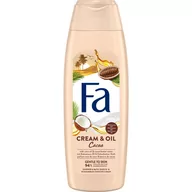 Kosmetyki do kąpieli - Fa FA_Cream & Oil Shower Cream kremowy żel pod prysznic Cacao Butter & Coco Oil 750ml - miniaturka - grafika 1