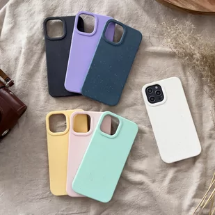 Eco Case etui iPhone 14 Pro Max silikonowy degradowalny pokrowiec granatowe - Etui i futerały do telefonów - miniaturka - grafika 4