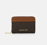 Portfele - Michael Kors portfel skóra ekologiczna brązowy - kobieta - miniaturka - grafika 1