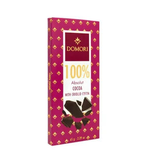 Domori czekolada ciemna 100% Anthology 65g - Czekolada - miniaturka - grafika 1