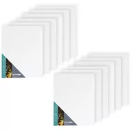 Podobrazia, bloki, papiery - Podobrazie 24X30 Cm Płótno Malarskie Zestaw 12 Szt - miniaturka - grafika 1