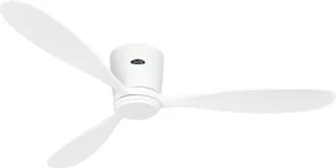 Energooszczędny wentylator sufitowy ze zdalnym sterowaniem Eco Plano Wood WiFi Biały / White - Wentylatory sufitowe - miniaturka - grafika 1