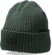 Czapki męskie - Czapka męska zimowa 4F AW23ACAPM317 - zielony L - miniaturka - grafika 1