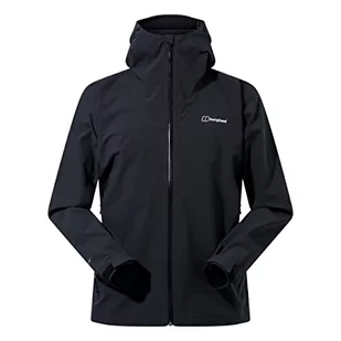 Berghaus Męska kurtka typu softshell Kember Vented wodoodporna Czarny / czarny S - Kurtki męskie - miniaturka - grafika 1