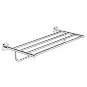 Półki łazienkowe - Grohe Półka z wieszakiem Essentials 40800001 - miniaturka - grafika 1
