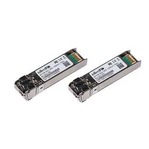 Mikrotik Pair of bidirectional SFP 1G / SFP+ 10G / SFP28 25G 15km XS+2733LC15D - Pozostałe akcesoria sieciowe - miniaturka - grafika 1