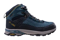Buty trekkingowe męskie - Męskie Buty ELBRUS ENGEN MID WP GR M000177597 – Granatowy - miniaturka - grafika 1