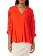 Koszule damskie - United Colors of Benetton Koszula damska, Czerwony 1g9, S - miniaturka - grafika 1