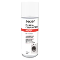 Farby i lakiery w sprayu - Emalia ceramiczna 0.4 l biały połysk Jeger - miniaturka - grafika 1