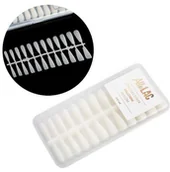 Sztuczne paznokcie i akcesoria - Tipsy ballerina AlleLac mleczne 240 szt. model PH-38 - miniaturka - grafika 1