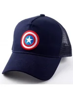 Czapki męskie - Czapka Z Daszkiem Captain America - Trucker Cap  Kapitan Ameryka - miniaturka - grafika 1