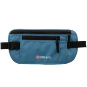 Nerki - Dyskretna saszetka turystyczna na biodro z ochroną RFID (niebieski) - miniaturka - grafika 1