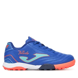 Buty do piłki nożnej Joma Toledo Jr 2504 TOJS2504TF Niebieski - Piłka nożna - miniaturka - grafika 1