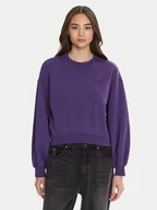 Bluzy damskie - PINKO Bluza Maliardo 105510 A2RB Fioletowy Regular Fit - miniaturka - grafika 1