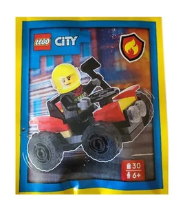 LEGO City Zestaw - Firefighter with Quad 952409 polybag klocki - Klocki - miniaturka - grafika 1