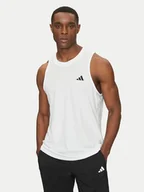 Koszulki sportowe męskie - adidas Tank top Train Essentials Feelready Training Tank Top IC6947 Biały Slim Fit - miniaturka - grafika 1