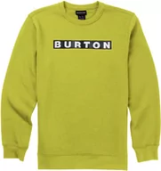 Bluzy męskie - bluza męska BURTON VAULT CREW Sulfur - miniaturka - grafika 1