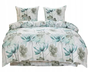 Pościel 160x200 bawełna satynowa dwustronna Cotton World gruba 3 el 3054 - Pościel - miniaturka - grafika 1