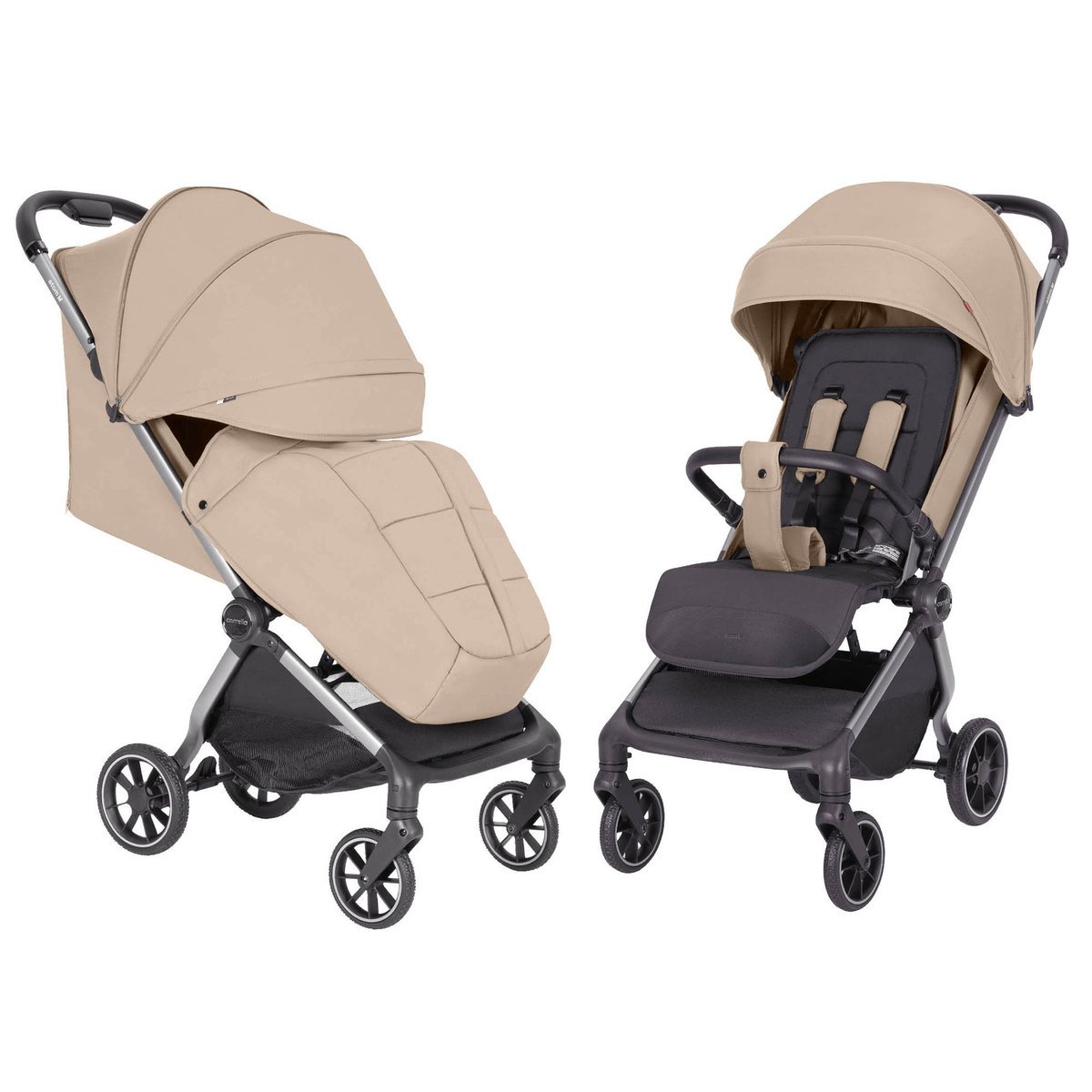 Wózek dla dziecka CARRELLO Atom M CRL-5527 Snow Beige