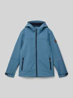 Kurtki i płaszcze dla chłopców - Kurtka softshell z kieszeniami zapinanymi na zamek błyskawiczny model ‘KOS’ - miniaturka - grafika 1