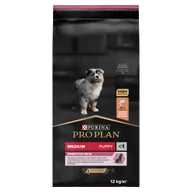 Sucha karma dla psów - Purina Pro Plan Optiderma Puppy Medium Sensitive Skin 12 kg - miniaturka - grafika 1
