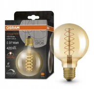 Żarówki LED - Osram Led żarówka Vintage Glob Gold 4.8W 2200K E27 DIM 95mm - miniaturka - grafika 1