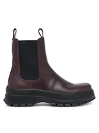 Botki damskie - ECCO Sztyblety Track 30 22075361290 Bordowy - miniaturka - grafika 1