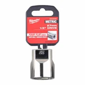 Klucze i nasadki - MILWAUKEE NASADKA 1/2" KRÓTKA 27mm - miniaturka - grafika 1