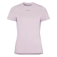 Koszulki i topy damskie - Damska Koszulka z krótkim rękawem CRAFT ADV ESSENCE SS TEE 2 W 1914798-746000 – Fioletowy - miniaturka - grafika 1