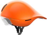 Kaski rowerowe - POC Tempor Helmet, fluorescent orange M/L | 55-58cm 2021 Kaski szosowe PC106019050MLG1 - miniaturka - grafika 1