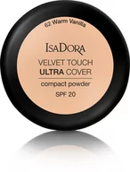 Pudry do twarzy - IsaDora Velvet Touch Ultra Cover SPF20 Compact Powder 62 Warm Vanilla 7,5g - miniaturka - grafika 1