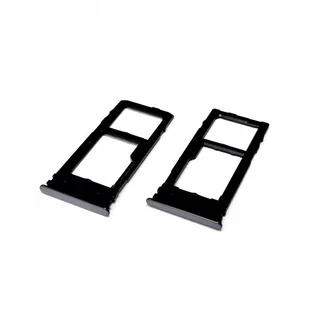 SZUFLADKA KARTY SIM do SAMSUNG SM-A525 GALAXY A52 4G 5G SM-A725 A72 CZARNA - Części serwisowe do telefonów - miniaturka - grafika 1