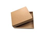 Pudełka i szkatułki - Pudełko karbowane wieczkowe, 320x320x55 mm - miniaturka - grafika 1