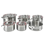 Zwieger ZWIEGER KLASSIKER KOMPLET GARNKÓW Z POKRYWKAMI 11 EL STAL NIERDZEWNA SS 304