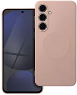 Etui i futerały do telefonów - Futerał SILICONE MAG COVER kompatybilny z MagSafe do XIAOMI Redmi 15C różowy - miniaturka - grafika 1