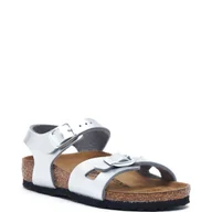Buty dla dziewczynek - Birkenstock Sandały Rio | z dodatkiem skóry - miniaturka - grafika 1