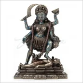 Figurki dekoracyjne - KALI - HINDUSKA BOGINI CZASU I ŚMIERCI VERONESE WU77535A4 - miniaturka - grafika 1