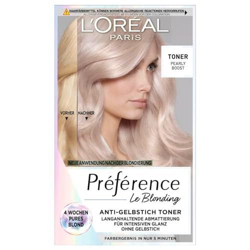 L’Oréal Paris Préférence Le Blonding Farba do Włosów, Pearly Boost, 232 g