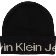 Czapki damskie - CALVIN KLEIN JEANS Czapka | z dodatkiem wełny i kaszmiru - miniaturka - grafika 1