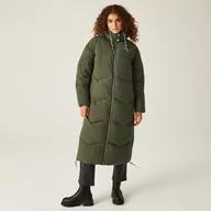Płaszcze damskie - Regatta Christian Lacroix - Damski Płaszcz Ocieplany Milhaud Longline Ciemne Khaki, Rozmiar: 40 - miniaturka - grafika 1