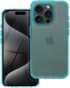 Etui na telefon Matrix Clear Case kompatybilne z iPhone 13 Pro Mint green - Etui i futerały do telefonów - miniaturka - grafika 1