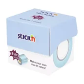 Etykiety samoprzylepne i bloki etykiet - Stickn Notes samoprzylepny 50mmx10m na rolce nieb pastel - miniaturka - grafika 1