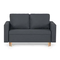 Sofy i kanapy - Sofa kanapa 2 os z funkcją spania KEN szara - miniaturka - grafika 1
