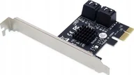 Karty sieciowe - Karta sieciowa Conceptronic CONCEPTRONIC PCI Express Card 4-Port SATA III Adapter intern - miniaturka - grafika 1