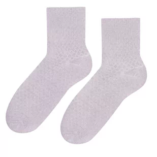 SKARPETY STEVEN 125 BAMBUS DAMSKI ZAKARD (kolor POPIEL, rozmiar 35-37) - Skarpetki damskie - miniaturka - grafika 4