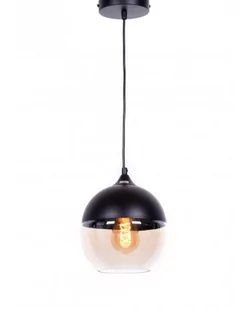Lumina Deco Deco LAMPA WISZĄCA LOFT INDUSTRIALNA CZARNA ALBION - Lampy sufitowe - miniaturka - grafika 1