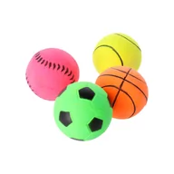 Zabawki dla psów - Dingo zabawka dla psa piłka neonowa 6 cm - miniaturka - grafika 1