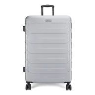 Walizki - Gino Rossi GIN-L-003-05-SILVER Srebrny - miniaturka - grafika 1